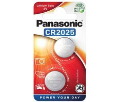 Panasonic Lithiumbatterie CR2025 3V 2 Stück / Blister