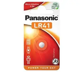 Panasonic Lithiumbatterie LR41EL 1,5V 1 Stück / Blister