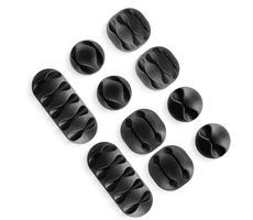 Swissten Kabelmanagement - Kabelklemmen 10 Stk