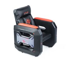 E-BLUE EEC338 Auroza Gaming Sofa schwarz-rot / Kunstleder / belastbar bis 200 kg