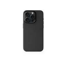 Epico Mag+ Lederhülle Rückseite für Apple iPhone 15 Pro schwarz