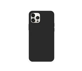 Epico Silikonhülle für iPhone 12 & 12 Pro Schwarz / mit MagSafe-Unterstützung 