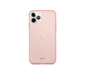 Epico Silikonhülle für iPhone 11 Pro rot transparent
