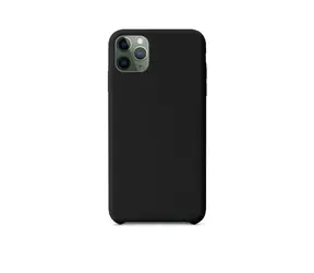Epico Silikonhülle für iPhone 11 Pro Max - Schwarz