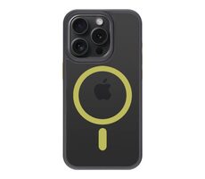 Tactical MagForce Hyperstealth 2.0 Hülle für Apple iPhone 15 Pro Schwarz/Gelb