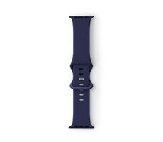 Epico Silikonarmband für Apple Watch 42/44/45 mm blau