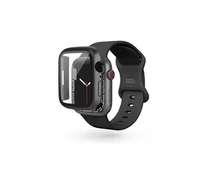 Epico Glass Schutzhülle für Apple Watch 7/8 (41 mm) schwarz