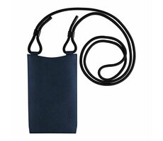 FIXED Verona Umhängetasche mit Tasche für Mobiltelefone bis 7" dunkelblau