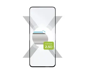 FIXED Schutzglas Full-Cover für TCL 505 schwarz / Verklebung über das gesamte Display