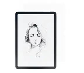 FIXED Protective PaperGlass Screen Protector aus gehärtetem Glas für Apple iPad Pro 13" (2024), klar