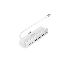 Epico USB-C 7in1 iMac Hub weiß / 3x USB-A / 1x USB-C / HDMI / Micro SD
