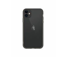 Epico Glass Case Hülle für Apple iPhone 11 transparent schwarz