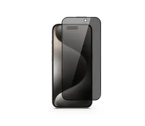 Epico Edge to Edge Privacy Glass IM Schutzglas für Apple iPhone 15 Pro Max / mit Applikator