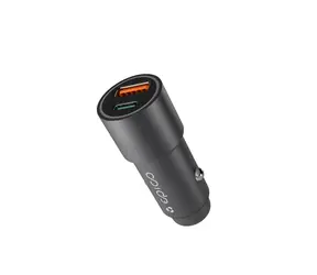 Epico Resolve 38W Dual-Autoladegerät, Space Grey / 1x USB-A & 1x USB-C