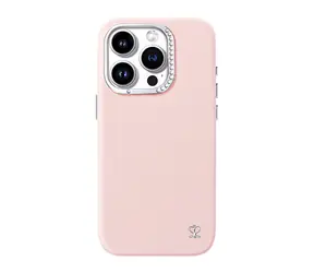 Joyroom PN-15F1 Starry Schutzhülle für Apple iPhone 15 Pro rosa 