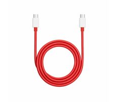 OnePlus Warp Charge Datenkabel USB-C - USB-C 1m rot