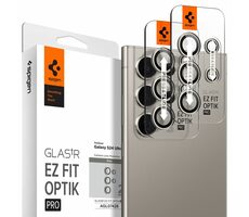 Spigen Glass tR EZ Fit Optik Pro Kameraschutzglas für Samsung Galaxy S24 Ultra 2 Stück grau