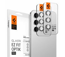 Spigen Glass tR EZ Fit Optik Pro Kameraschutzglas für Samsung Galaxy S24+ 2 Stück grau