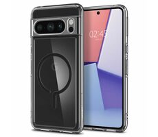 Spigen Ultra Hybrid OneTap Metallring MagSafe Schutzhülle für Google Pixel 8 Pro Schwarz