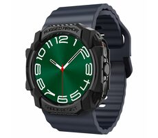 Spigen Rugged Armor Schutzhülle für Samsung Galaxy Watch Ultra schwarz