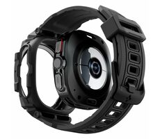 Spigen Rugged Armor Pro Schutzhülle mit Band für Samsung Galaxy Watch Ultra schwarz