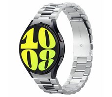 Spigen Modern Fit 316L Edelstahlarmband für Samsung Galaxy Watch 7 44 & 40 mm Silber