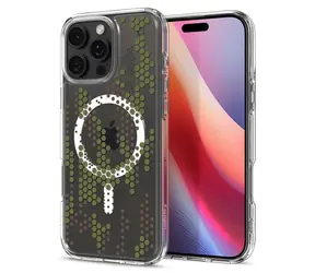 Spigen Ultra Hybrid MagSafe Schutzhülle für Apple iPhone 16 Pro digital camo
