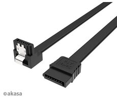 Akasa AK-CBSA09-05BK SATA 3 Kabel rechteckig 50 cm schwarz