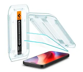 Spigen Glass tR EZ Fit 2 Pack Schutzglas für Apple iPhone 16 Pro Max klar