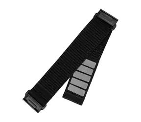 FIXED Nylon-Sportarmband für Garmin QuickFit 26 mm schwarz
