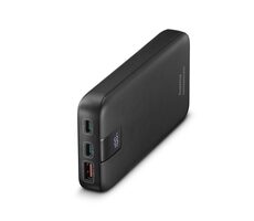 HAMA 201719 PD 20 schwarz / Powerbank / 20000 mAh / 2x USB-C / 1x USB-A / PD / QC / 20W