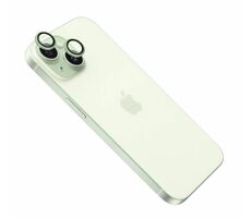 FIXED Kameraobjektiv-Schutzglas für Apple iPhone 15/15 PLUS hellgrün