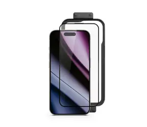 Epico Hero Glass 3D Schutzglas für Apple iPhone 16 Pro / mit Einbaurahmen