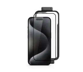 Epico UNUM Sapphire Shield 3D Schutzglas für Apple iPhone 16 Pro / mit Einbaurahmen