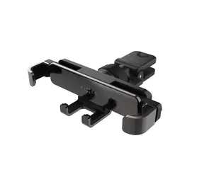 FIXED Gravity Universalhalter (2. Generation) mit Befestigung am grauen Lüftungsgitter