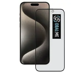 Obal:Me Privacy 5D Tempered Glass für Apple iPhone 15 Pro Max schwarz