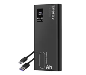 Obal:Me EnergyPulse Powerbank 10000mAh 22,5W schwarz