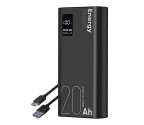 Obal:Me EnergyPulse Powerbank 20000mAh 22,5W schwarz