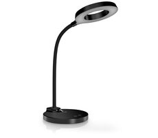 Connect IT GLOW schwarz / Tisch-LED-Lampe / 400 lm / 3 Farbtemperaturen