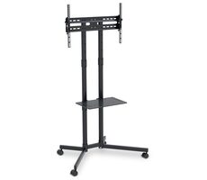 Connect IT Wheelie III Schwarz / Mobiler Bildschirmständer / 37" - 70"