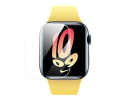 Baseus Schutzfolie für Apple Watch 4/5/6/SE/SE 2 (44 mm), transparent
