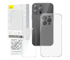 Baseus P60112200201-01 Corning Hülle für Apple iPhone 12 Pro Klar / + gehärtetes Glas