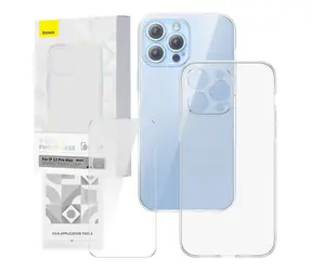Baseus P60112201201-02 Corning Hülle für Apple iPhone 13 Pro Max Klar / + gehärtetes Glas