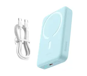 Baseus PPCX110203 Magnetic Mini blau / Powerbank / 10000 mAh / USB-C / MagSafe / 30 W