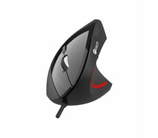 C-tech VEM-09C / vertikale kabelgebundene Maus / 1600DPI / 6 Tasten / USB
