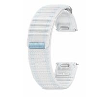 Samsung Stoffarmband (M/L) für Samsung Galaxy Watch 7 blau-weiß
