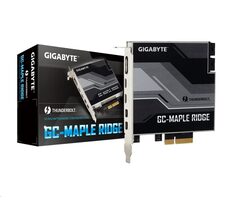 GIGABYTE GC-MAPLE RIDGE / PCIe 3.0 x4 / 1x Display- Port 1.4 / 2x USB-C 3.2 Gen2 / 2x Mini-Display- Port