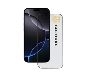 Tactical Glass Shield 5D Glas für Apple iPhone 16 Pro Max schwarz