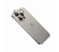 FIXED Schutzbrille für Kameraobjektive Kameraglas für Apple iPhone 16 Pro/16 Pro Max Titan