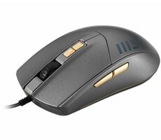MSI M31 grau / Optische Gaming-Maus / 3600 DPI / 7 Tasten / USB / 1,5 m